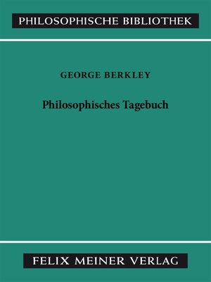 cover image of Philosophisches Tagebuch